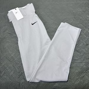 Nike Vapor Select Solid Gray Baseball Pants BQ6345-052 Logo MEN'S SIZE M NWT